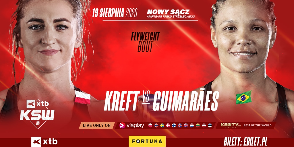KSW 85: Adrianna Kreft zmierzy się z Yasmin Guimaraes