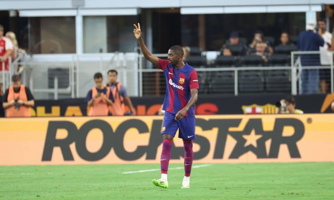 Ousmane Demb&eacute;l&eacute; chce trafić do PSG. Kolejne godziny będą decydujące