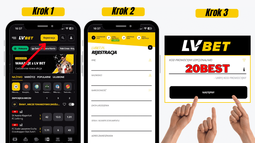 gdzie wpisać w LVBET kod promocyjny