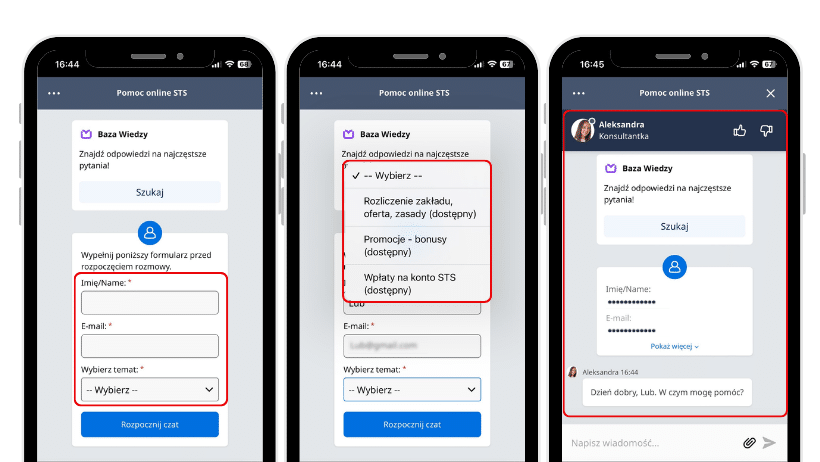 Obsługa Klienta w STS kontakt STS