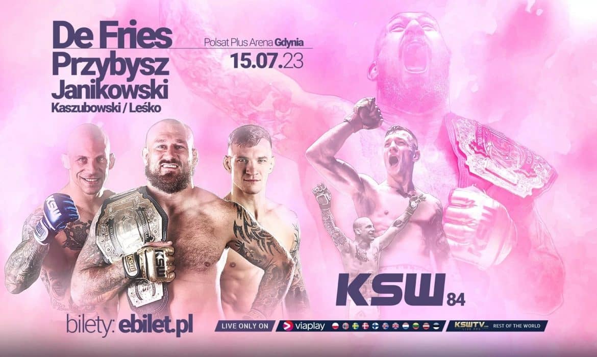 KSW 84 PPV gdzie oglądać? Transmisja, stream online