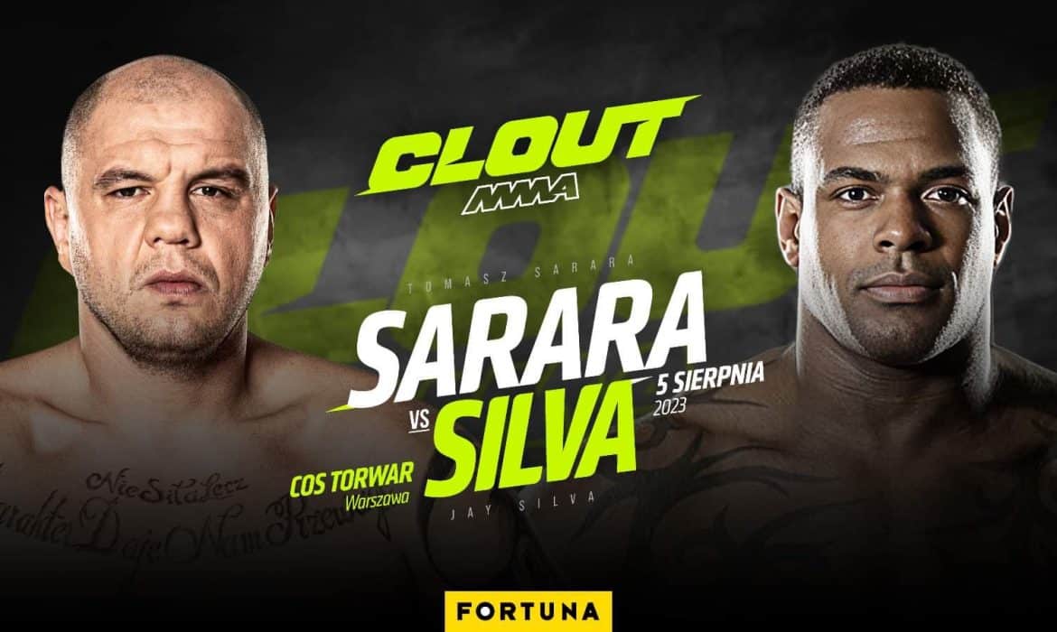 Tomasz Sarara vs Jay Silva na gali Clout MMA 1