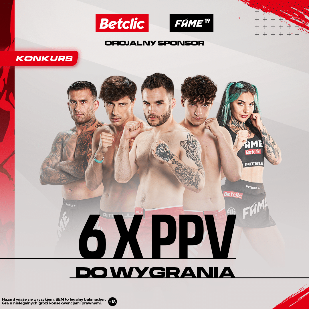 Fame MMA 19 PPV darmowy voucher