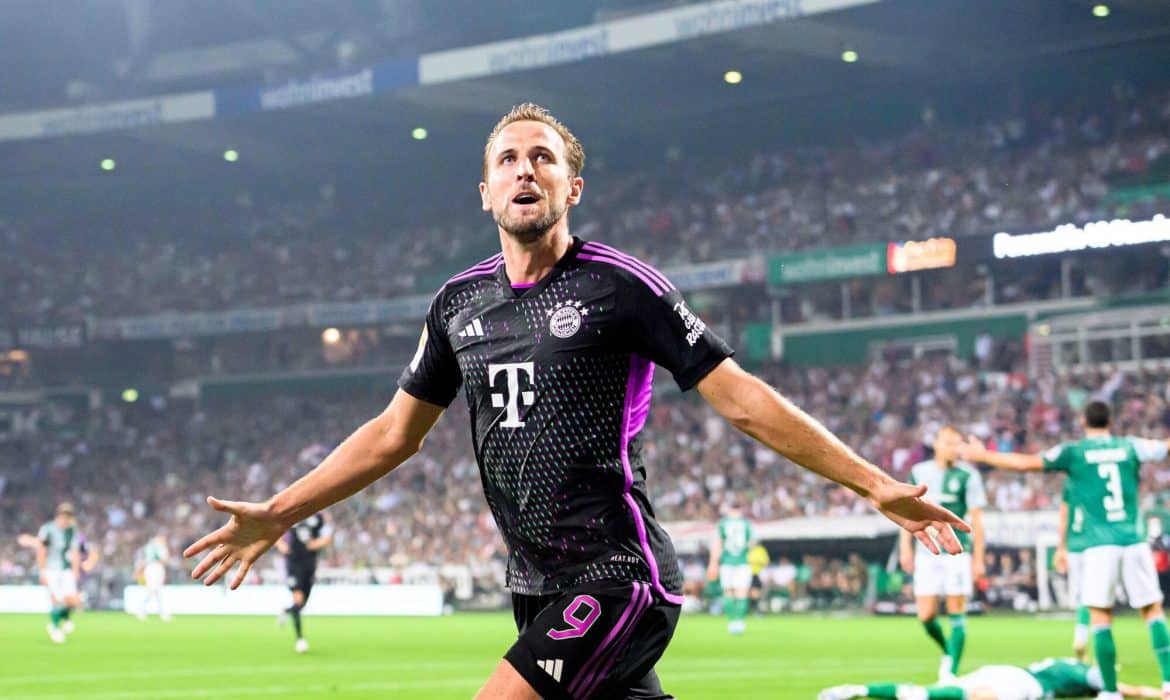 Harry Kane strzelił gola i zanotował asystę. Świetny debiut Anglika w Bundeslidze [WIDEO]