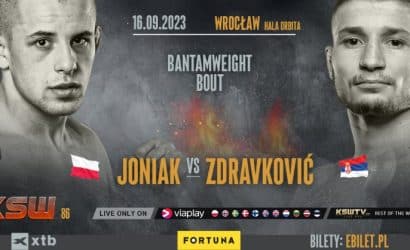 KSW 86: Mariusz Joniak zawalczy z niepokonanym Serbem