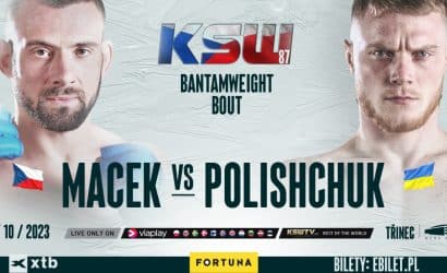 KSW 87: Filip Macek zmierzy się z Oleksiejem Poliszczukiem