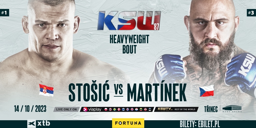 KSW 87: Michal Martinek zmierzy się z Darko Stosiciem