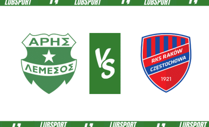 Aris &ndash; Rak&oacute;w Częstochowa typy i kursy (15.08.2023)