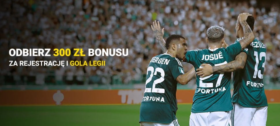 Legia Warszawa - Austria Wiedeń kurs 300.00