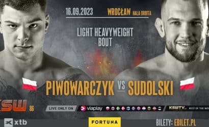 KSW 86: Damian Piwowarczyk zmierzy się z Łukaszem Sudolskim