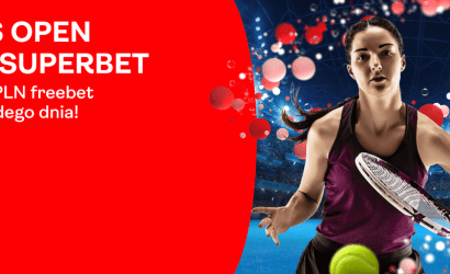 Darmowe zakłady na US Open 2023 od Superbet! Freebet 25 zł