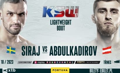 KSW 87: Starcie st&oacute;jkowicz&oacute;w dodane do rozpiski czeskiej gali