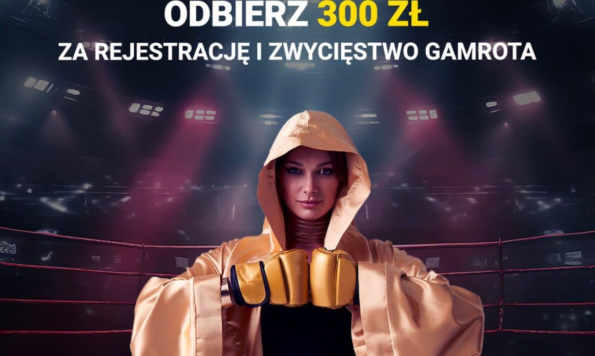 Ekstra 300 PLN w Fortunie. Bonus za rejestrację i wygraną Gamrota