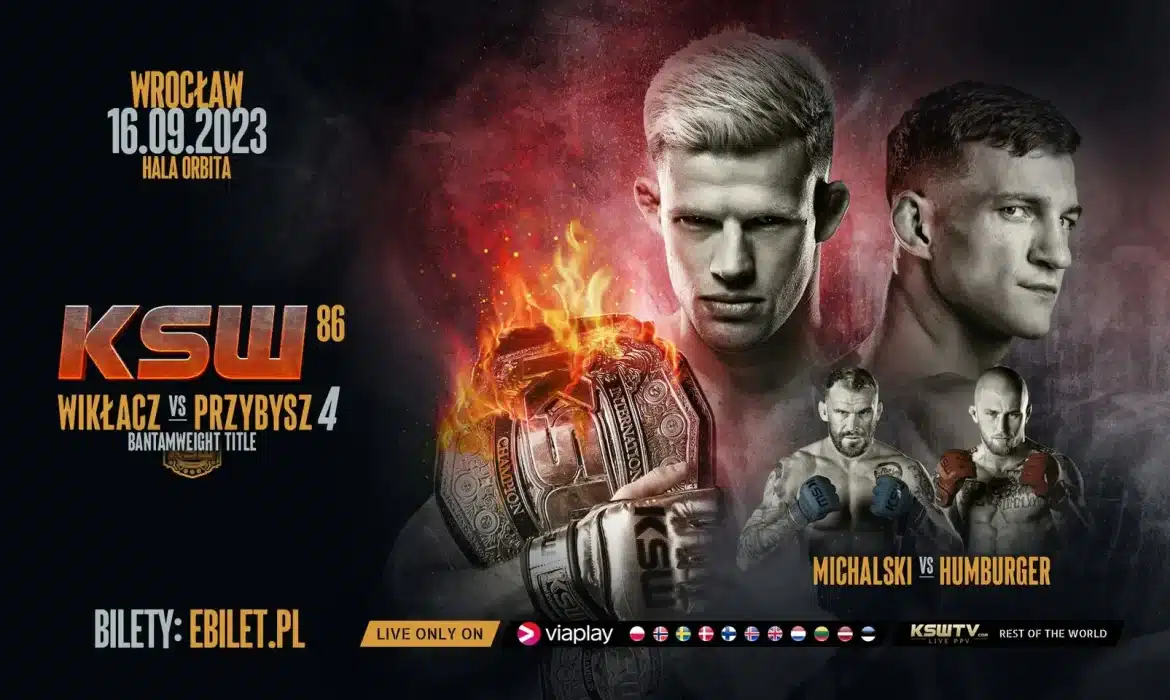 KSW 86 PPV gdzie oglądać? Transmisja, stream online