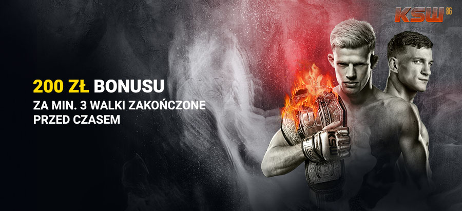 KSW 86 bonus 200 zł