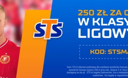 Legia Warszawa &ndash; Widzew Ł&oacute;dź. Bonus 250 zł za gola jednej z drużyn!