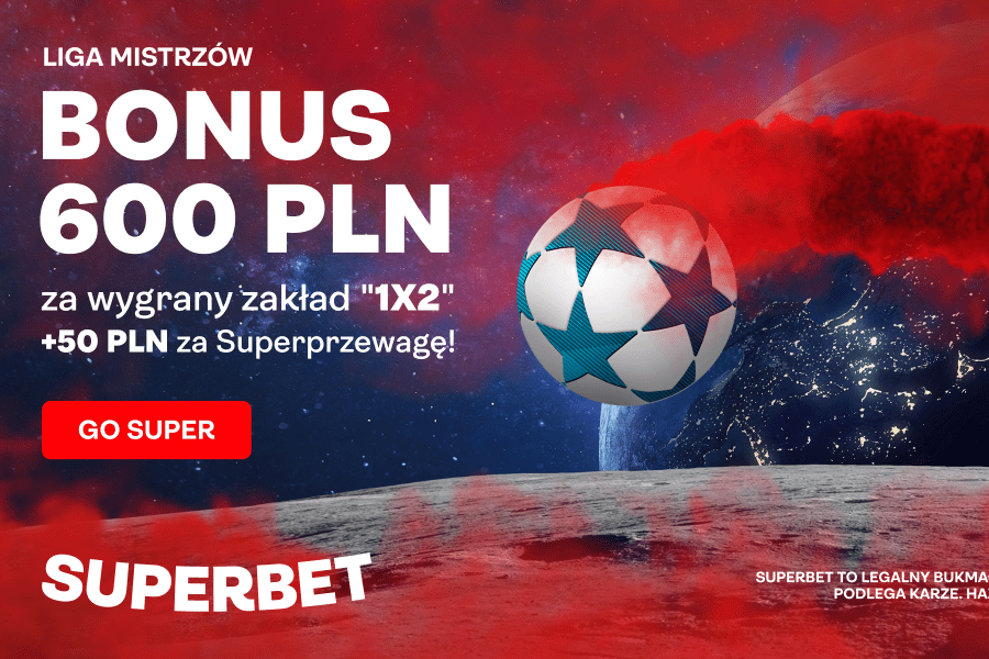 Kurs 300 na dowolny zakład na Ligę Mistrz&oacute;w