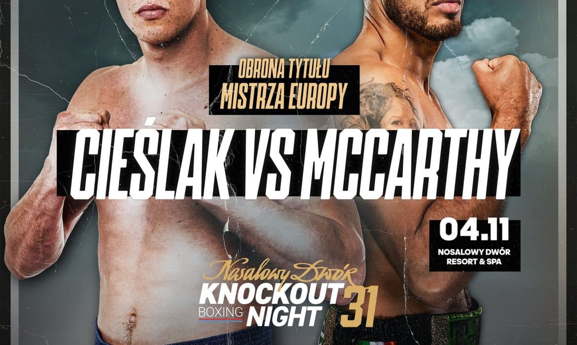 Boks: Michał Cieślak 04.11 będzie bronił pasa EBU