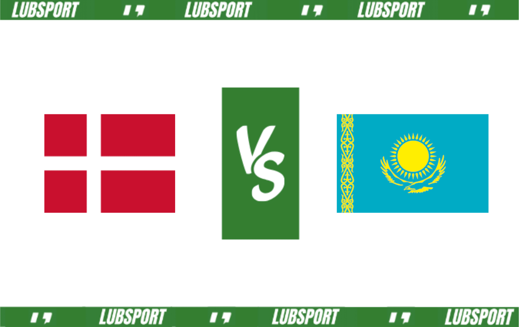 Dania - Kazachstan typy