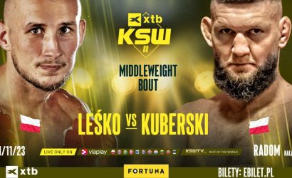 KSW 88: Bartosz Leśko przywita debiutanta