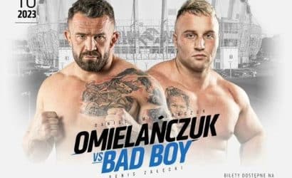 Kto wygrał walkę Omielańczuk – Bad Boy? Wynik i skrót walki Clout MMA 2