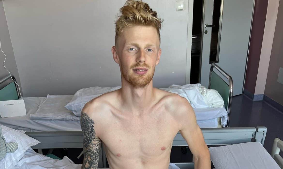 Patrick Hansen dochodzi do siebie. Niezwykłe nagranie