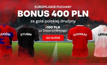 Kurs 200.00 na gola Rakowa lub Legii w europejskich pucharach