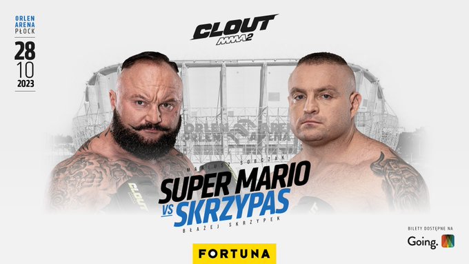Clout MMA 2: Super Mario zmierzy się ze Skrzypasem