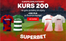 Kurs 200.00 na gola polskiej drużyny w europejskich pucharach (Superbet)