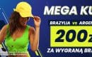 Kurs 200.00 na zwycięzcę meczu Brazylia &ndash; Argentyna