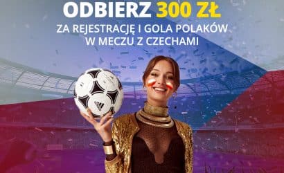 Polska &ndash; Czechy: bonus 300 zł za gola reprezentacji Polski