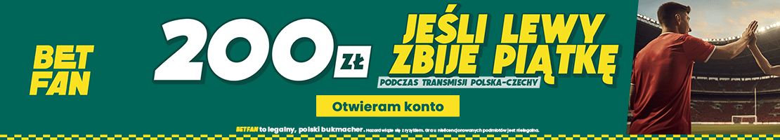 Polska - Czechy bonus Betfan