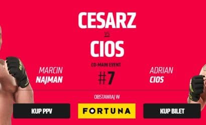 Najman – Cios kursy i typy bukmacherskie (Clout MMA 3)