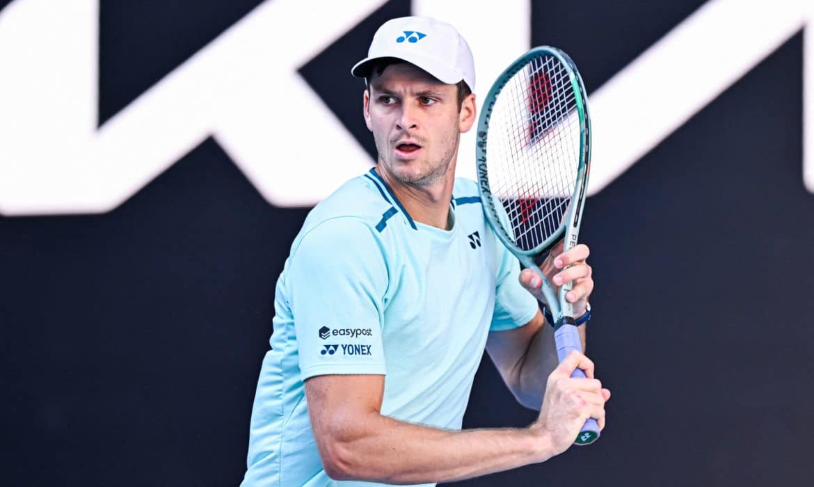 Hubert Hurkacz został ukarany po meczu z Miedwiediewem w Australian Open