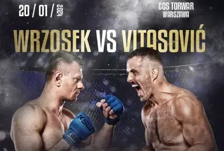 KSW 90 kiedy, o kt&oacute;rej? Godzina gali 20.01.2024