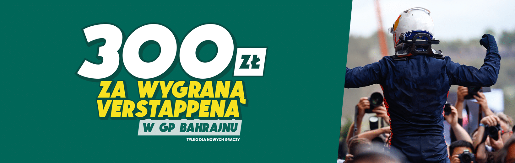 GP Bahrajnu F1 bonus 300 zł