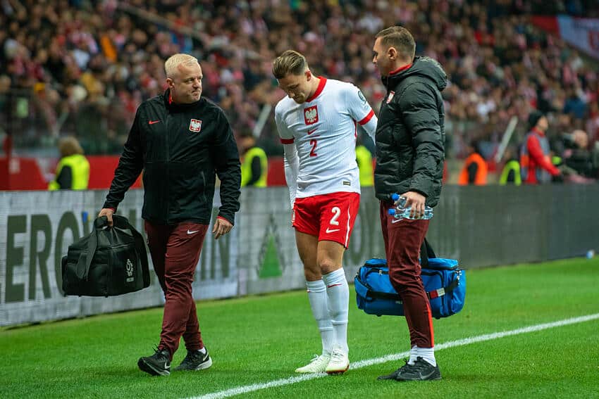 Dwie kontuzje w reprezentacji Polski. Michał Probierz zabrał głos