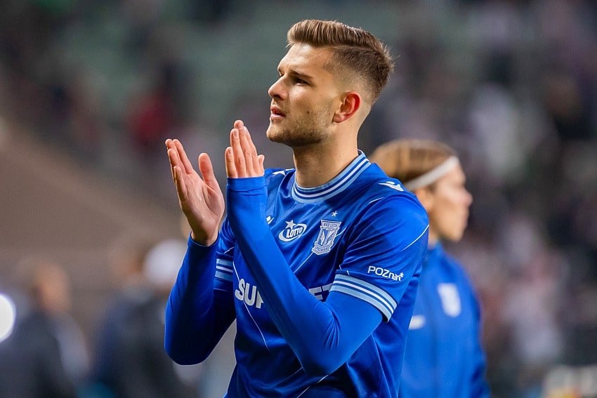 Lech Poznań pogrążony w strzeleckim kryzysie.  A trener spiął się z dziennikarzem!