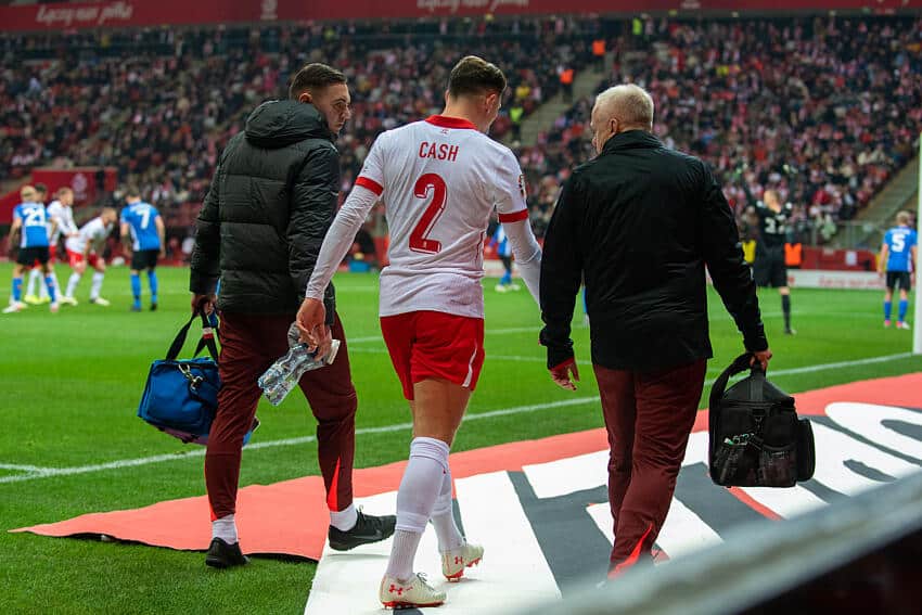 Matty Cash kontuzjowany. Piłkarz nie zagra z Walią! [OFICJALNIE]