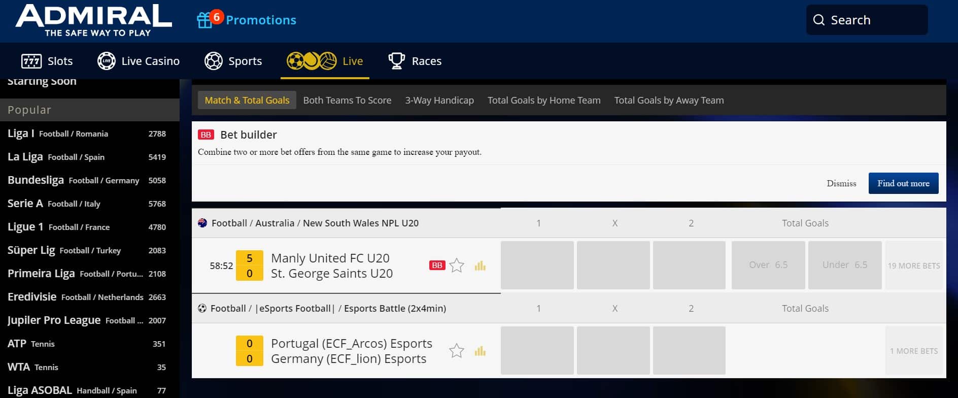 Admiralbet bukmacher