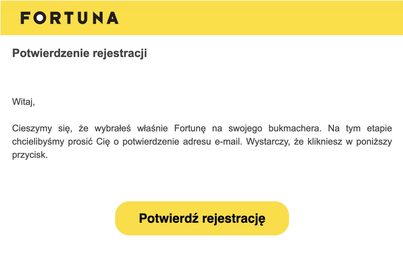 aktywować konto Fortuna