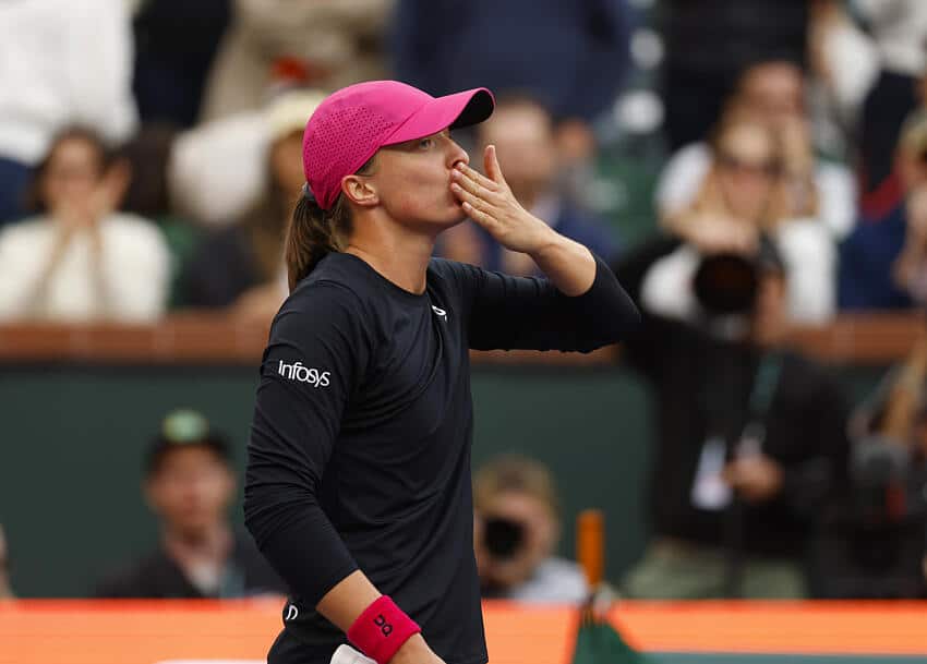 Indian Wells 2024 nagrody. Ile zarobi Iga Świątek?