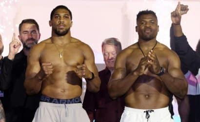 Joshua &ndash; Ngannou kursy i typy (Knockout Chaos)