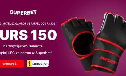 Kurs 150.00 na zwycięstwo Gamrota z dos Anjosem (UFC 299)