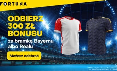 Bayern Monachium &ndash; Real Madryt bonus 300 zł za bramkę