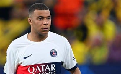 PSG &ndash; Borussia Dortmund kurs 200.00 na gola Mbappe