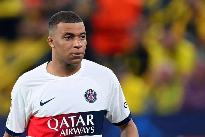 PSG &ndash; Borussia Dortmund kurs 200.00 na gola Mbappe