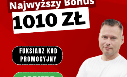 Fuksiarz kod promocyjny &ndash; Bonus 1010 zł