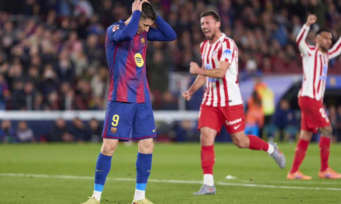 Barca wygrywa, Lewandowski antybohaterem!