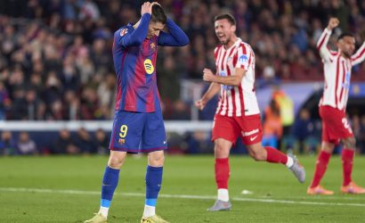 Barca wygrywa, Lewandowski antybohaterem!